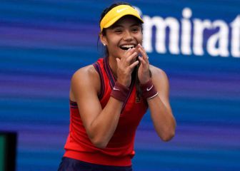 Raducanu (18), de la previa a semifinales sin perder un set
