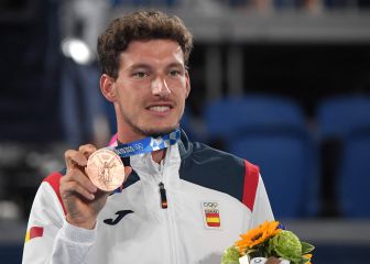 Pablo Carreño recibe el homenaje de la ciudad de Gijón tras su bronce olímpico