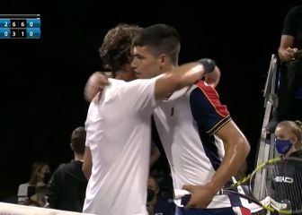 El aprendiz Alcaraz gana a su maestro Ferrero