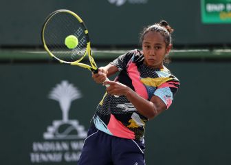 Leylah Fernández, a poner en práctica los consejos de Sharapova en Indian Wells