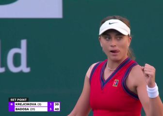 Deléitense con una de las mejores bolas en Indian Wells