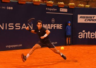 Munar y Coria avanzan en el Uruguay Open