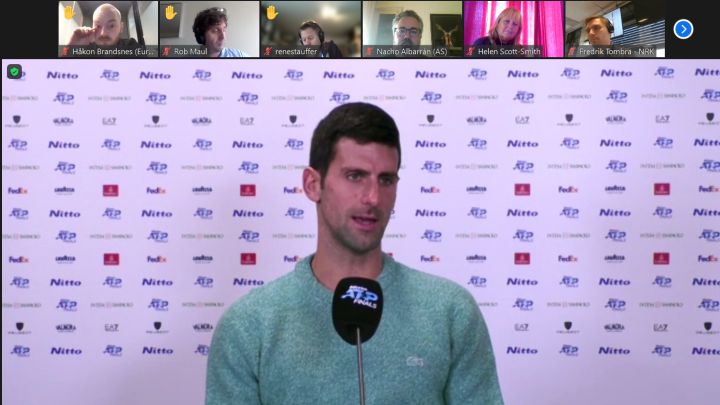 Djokovic, en las ATP Finals de Turín