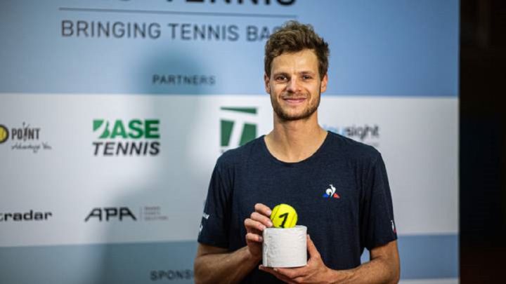 Hanfmann, el primer campeón COVID que ganó papel higiénico