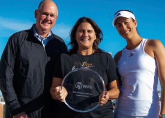 Conchita Martínez recibe el premio a entrenadora del año