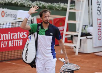 Medvedev reaparece con derrota; Andújar y Ramos, K.O.
