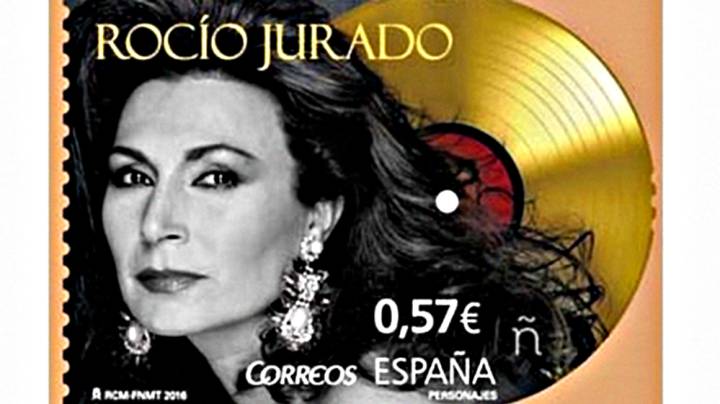 Rocío Jurado tendrá sello de Correos, 'como una ola'