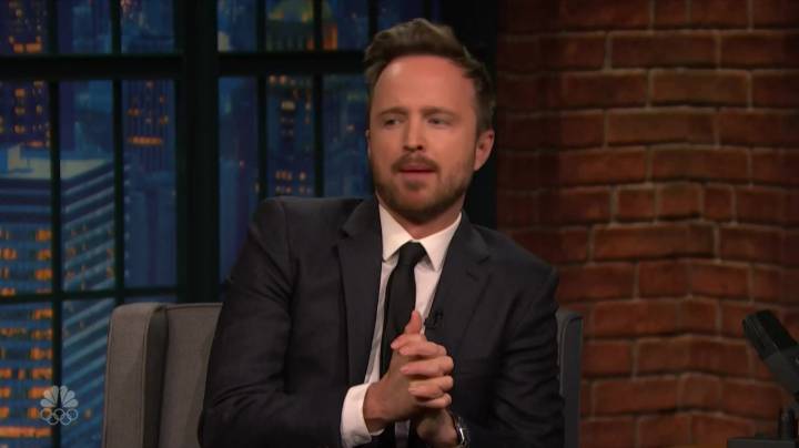Aaron Paul sube el busto reventado de 'Gus' a su Instagram