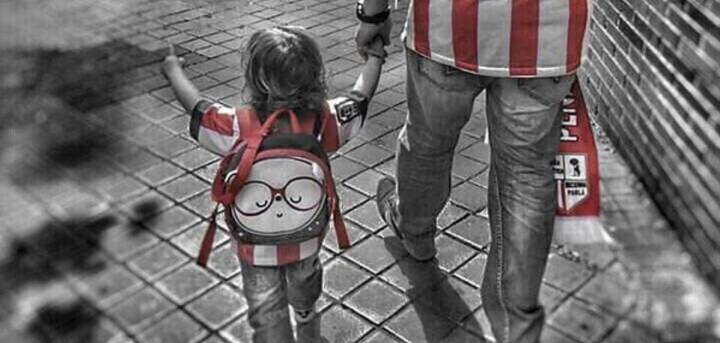 "Papá, nunca dejes de soñar": el emotivo lunes de los atléticos