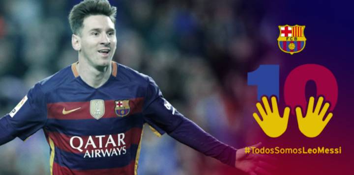 #YoNoSoyLeoMessi: indignación en redes por la campaña del Barça