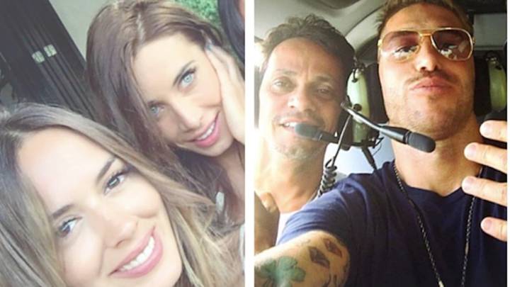 Sergio Ramos y Pilar Rubio, de vacaciones con Marc Anthony