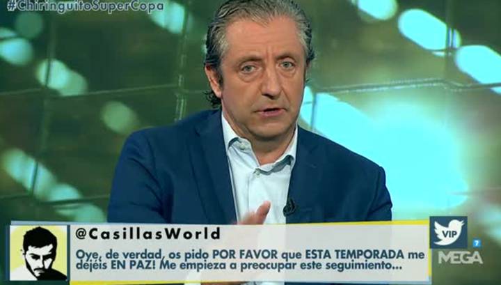 Iker Casillas a El Chiringuito de Pedrerol: "Dejadme en paz"