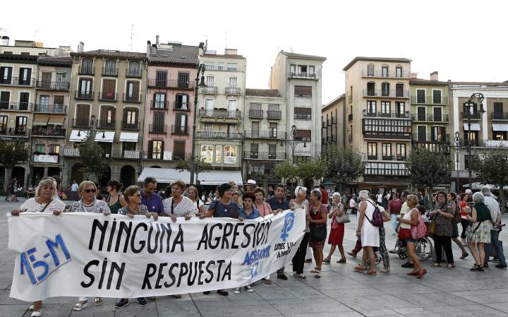 Los acusados por la violación en Sanfermines, imputados por otra agresión