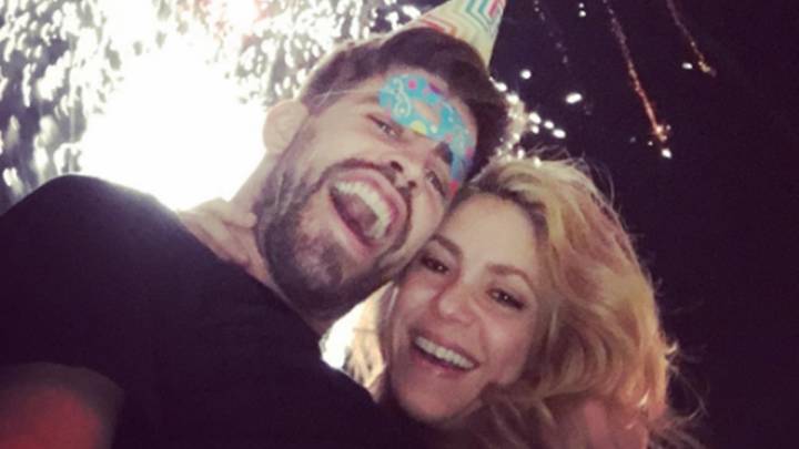 Gerard Piqué y Shakira. Foto Instagram @3gerardpique