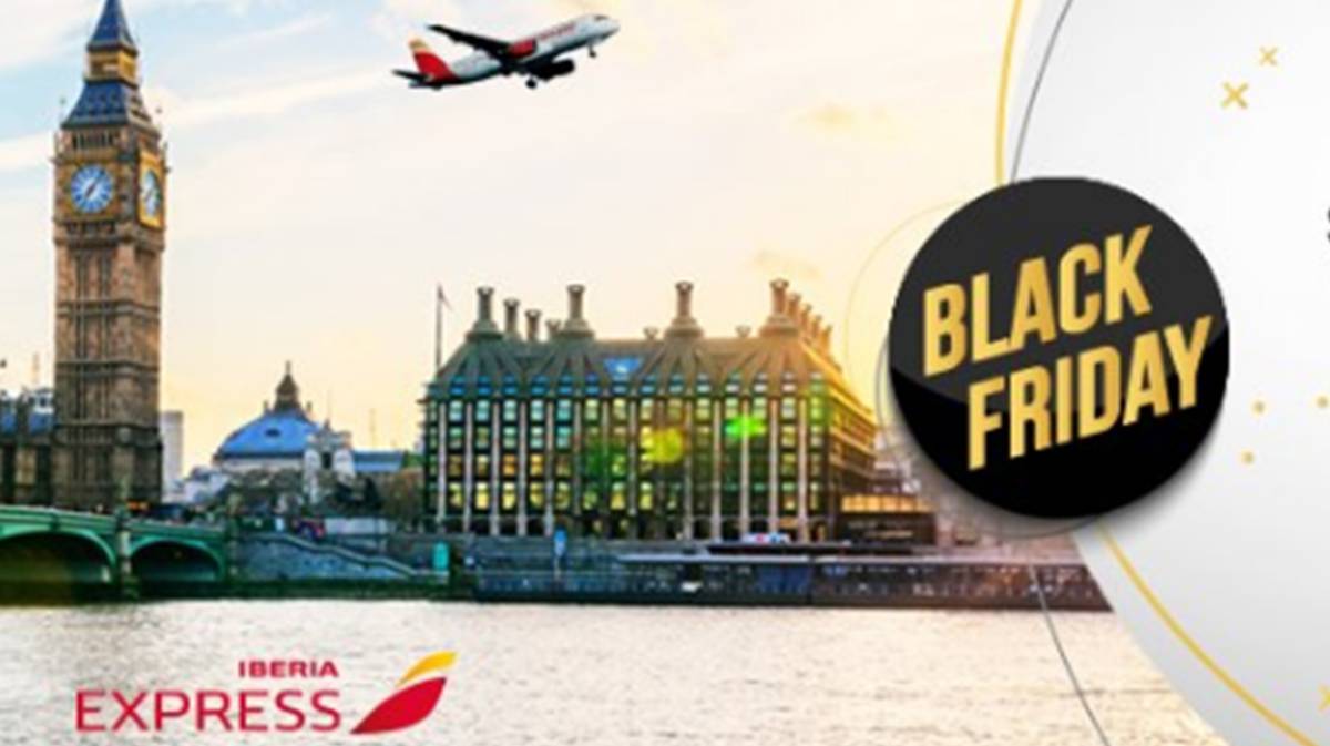 Black Friday Easyjet e Iberia ofrecen vuelos a partir de 15 euros