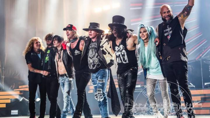 Concierto de Guns N' Roses en Argentina. Facebook @gunsnroses