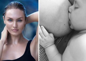 Candice Swanepoel reivindica la lactancia dando el pecho en Instagram