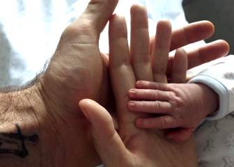 Rudy Fernández y Helen Lindes, padres de su primer hijo