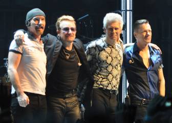 U2 felicita la Navidad y anuncia conciertos
