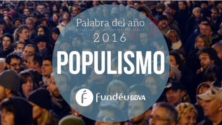 Imagen de populismo, la palabra elegida.