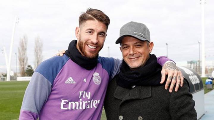 El regalo de Alejandro Sanz a Sergio Ramos