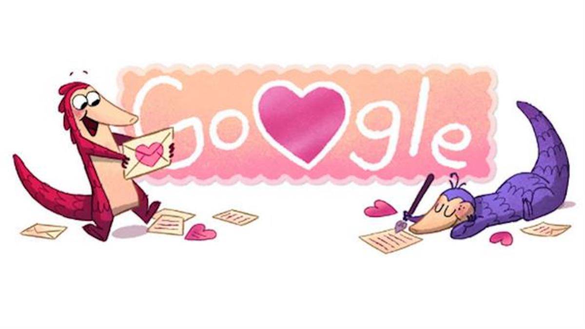 San Valentín el doodle más elaborado y solidario de Google