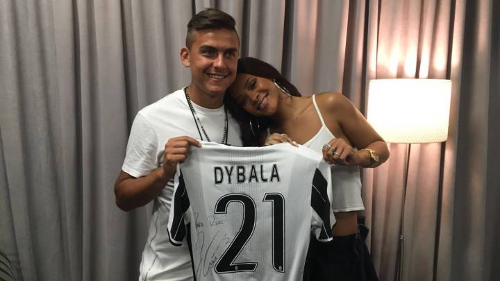 El cariñoso mensaje de Dybala a Rihanna por su cumpleaños