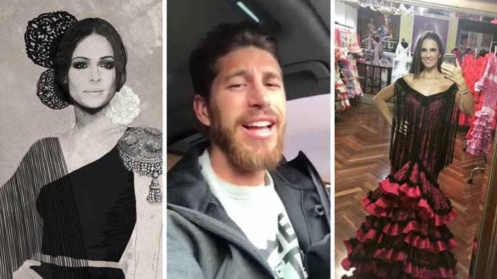 Las felicitaciones de Ramos y otros famosos en el Día de Andalucía