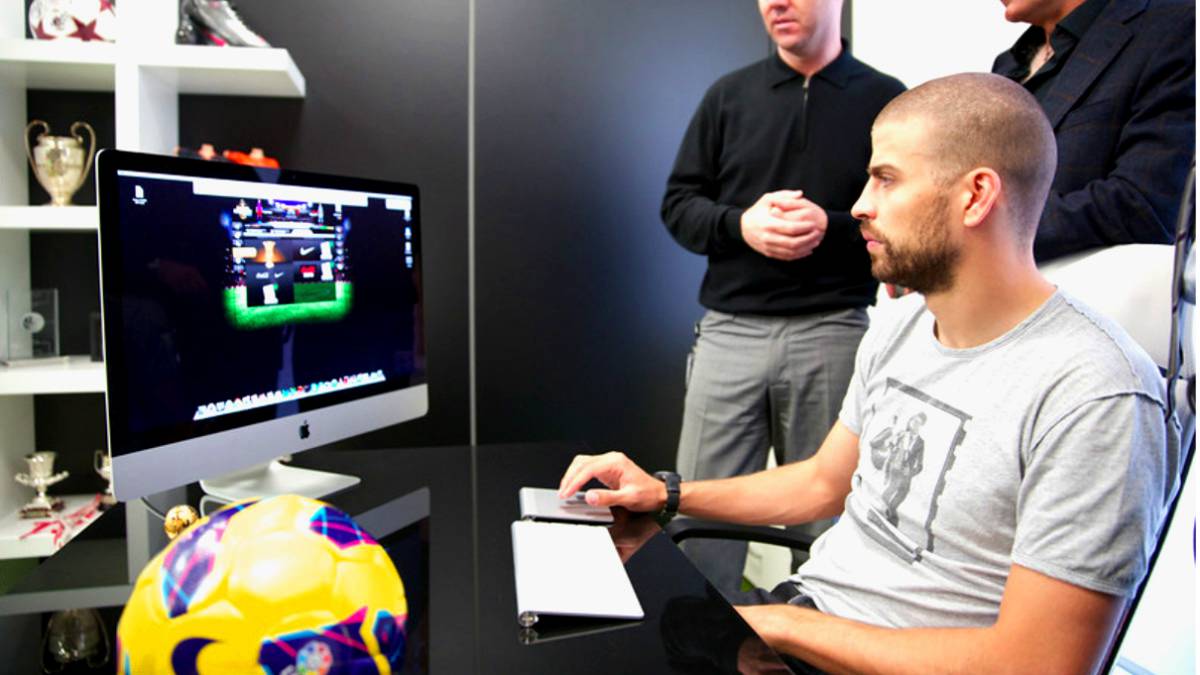Gerard Piqué en su empresa Kerad Games SL