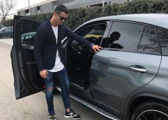 Cristiano pone a la venta su primer coche