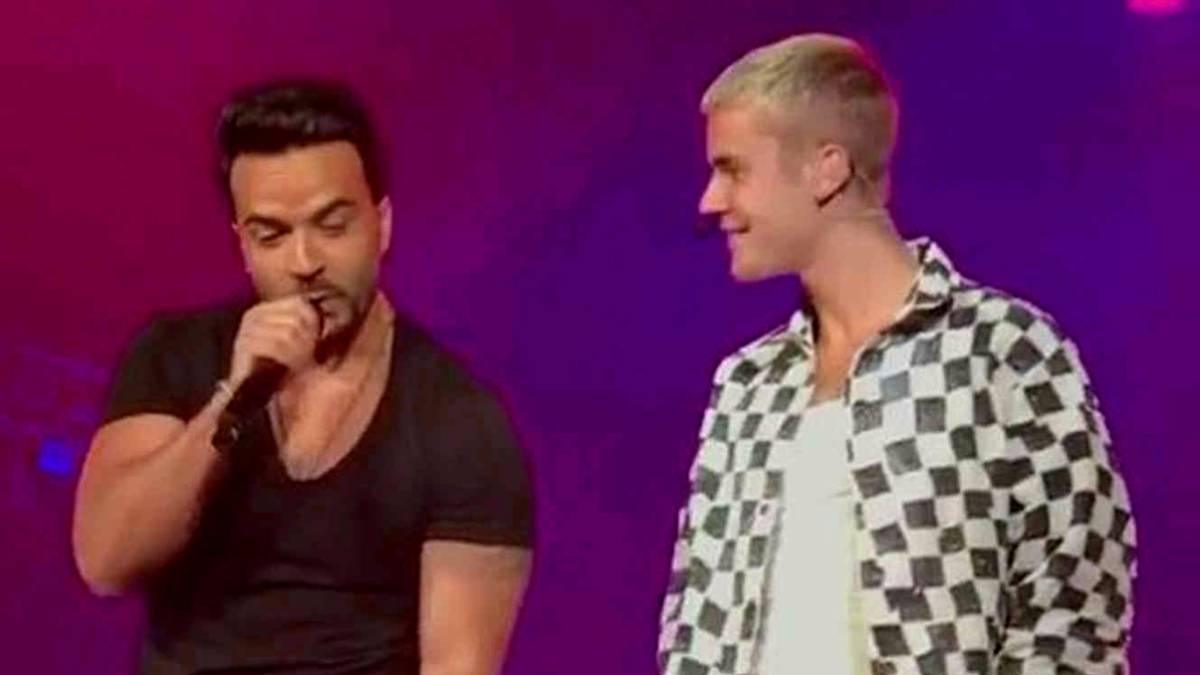 Luis Fonsi de concierto con Justin Bieber y en casa de Gianluca Vacchi
