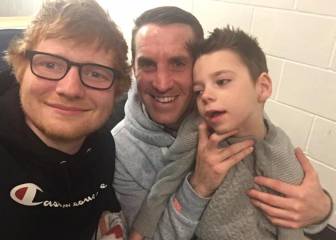 Ed Sheeran cumple el sueño de un niño enfermo terminal