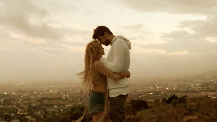 Shakira estrena “Me enamoré” con Piqué de protagonista. Imagen: YouTube