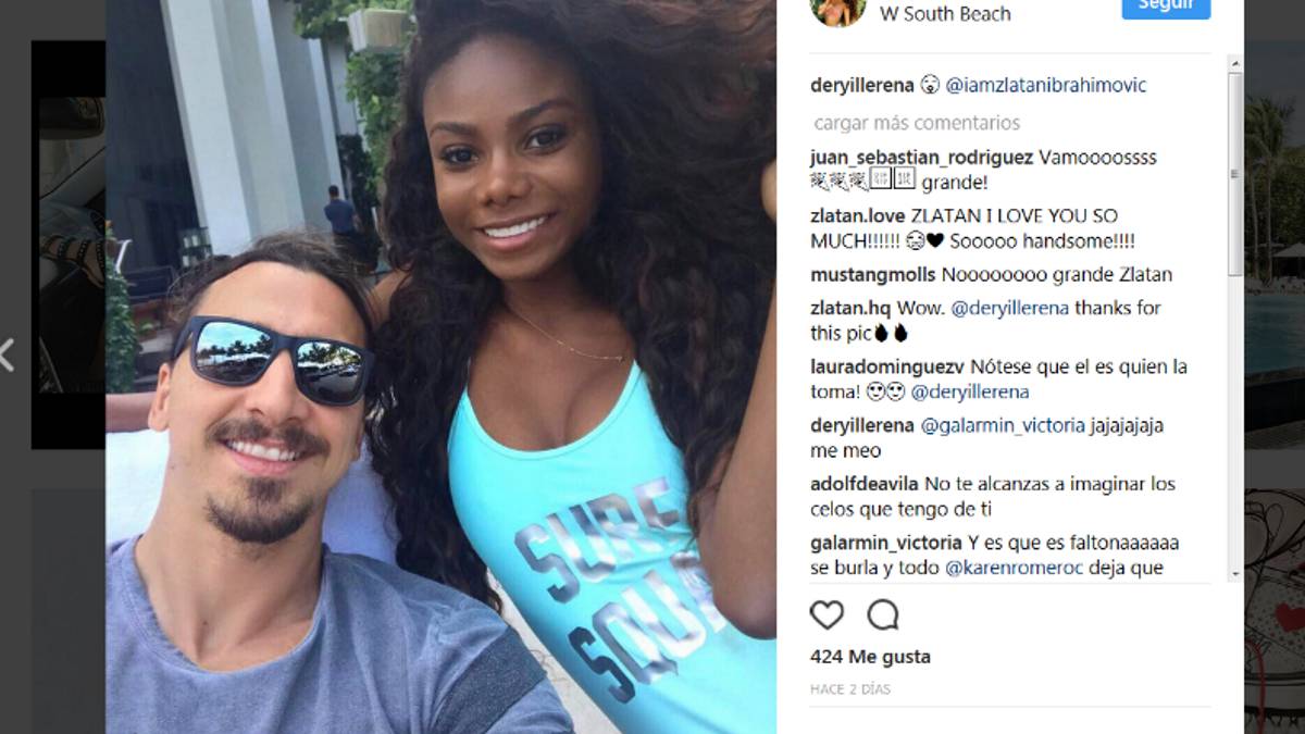 Ibrahimovic se recupera en Estados Unidos en buena compañía