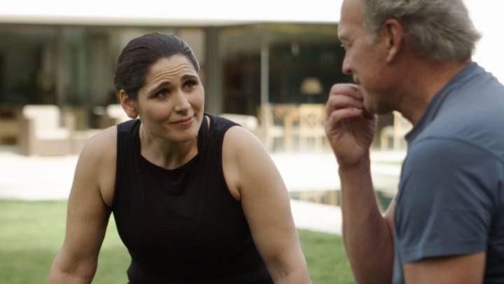 Rosa López junto a Bertín Osborne.