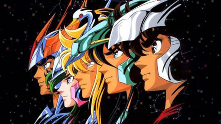 Imagen del anime de Los Caballeros del Zodiaco.