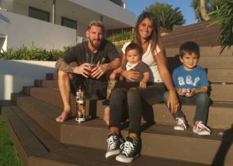 La romántica declaración de Antonella a Messi y sus hijos