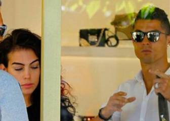 Cristiano y Georgina, de compras por Madrid