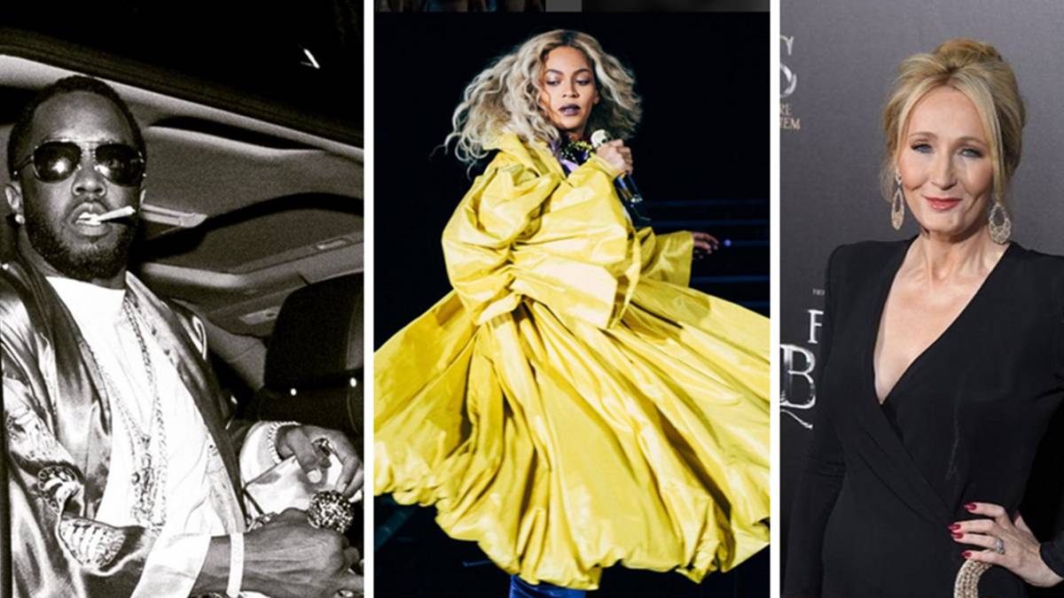 Sean 'Diddy' Combs, Beyoncé y J.K.Rowling, los 3 famosos que más dinero han ganado en el último año según Forbes. Fotos Instagram