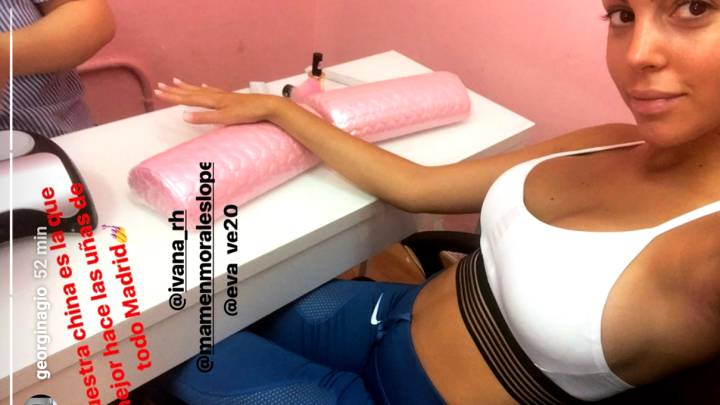 Georgina Rodríguez presume de vientre plano sin tripita en Instagram