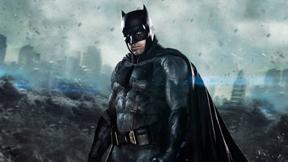 Ben Affleck con el traje de Batman, el que lucirá también en la nueva película de The Batman.
