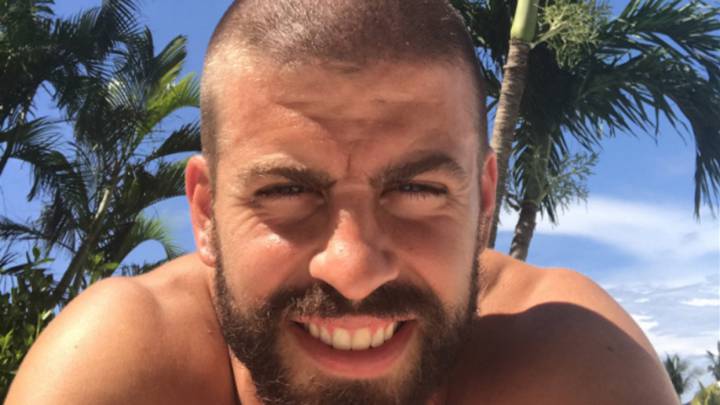Gerard Piqué cambia de look y deja un mensaje en Twitter. Foto: Twitter