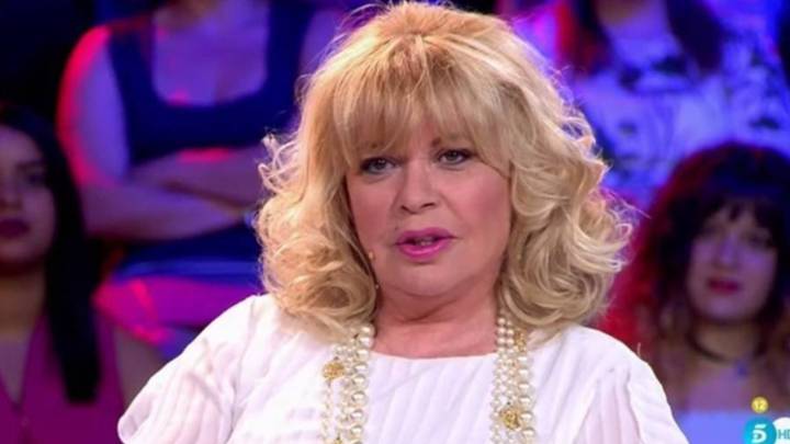 Bárbara Rey en el programa "All you need is love o no". Foto Twitter