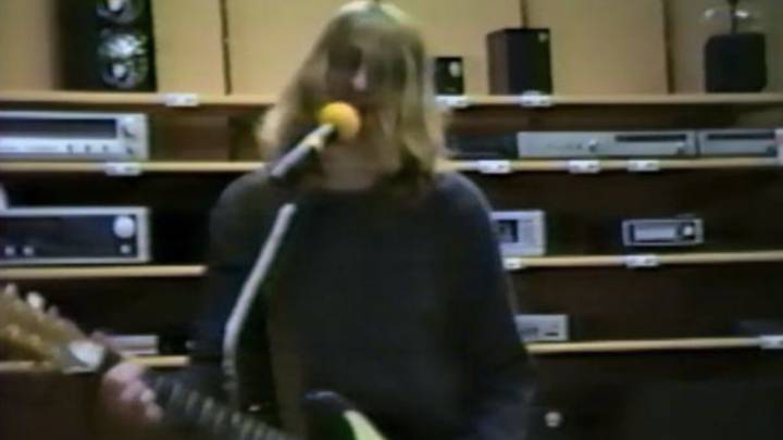 Kurt Cobain: sale a la luz un vídeo inédito del líder de Nirvana. Imagen: YouTube