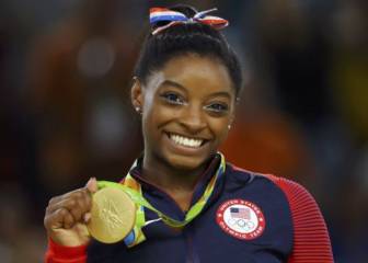 Simone Biles deja sin respuesta a una hater