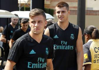 Morata, inicio de pretemporada con un corte de pelo a lo marine