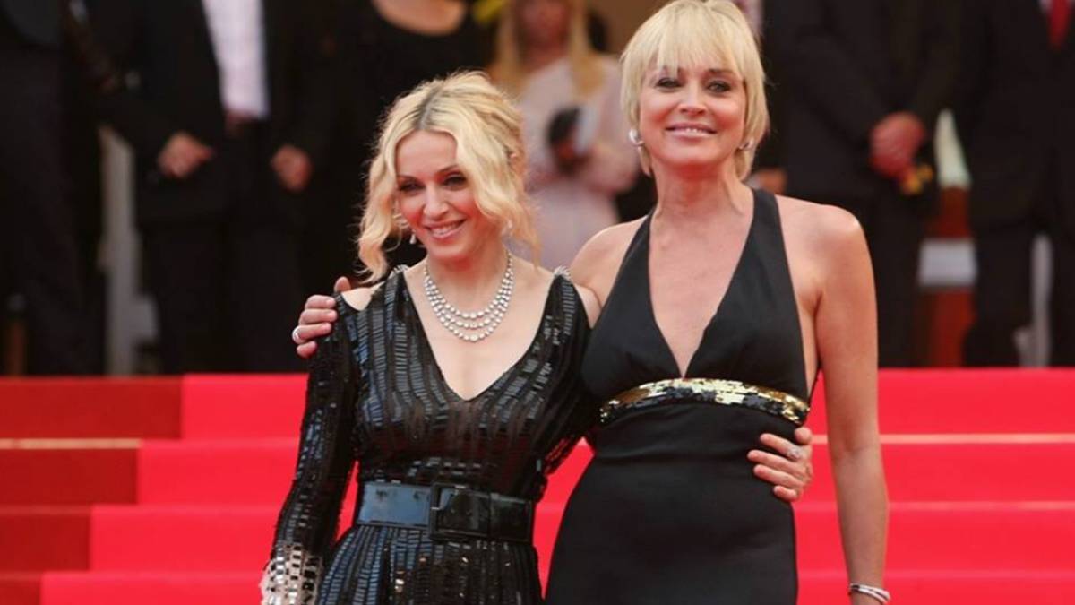 Sharon Stone perdonó a Madonna
