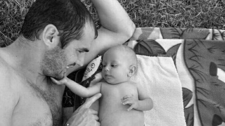 Un futbolista se retira para donarle el hígado a su sobrino. Foto: Facebook