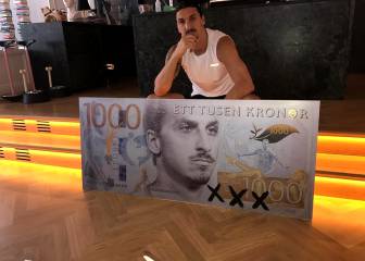 Ibrahimovic, en billete: