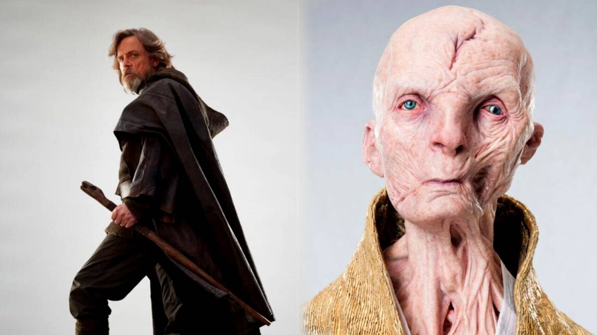 Luke Skywalker y Snoke, en las nuevas imágenes de Star Wars VIII
